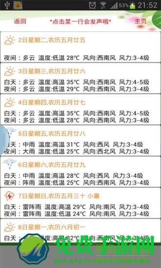 天气预报播报员